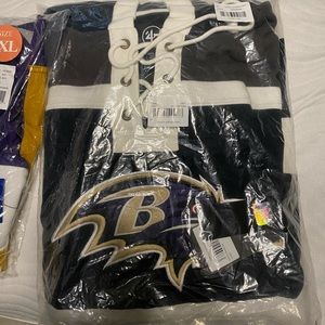 Baltimore Ravens hockey hoodie